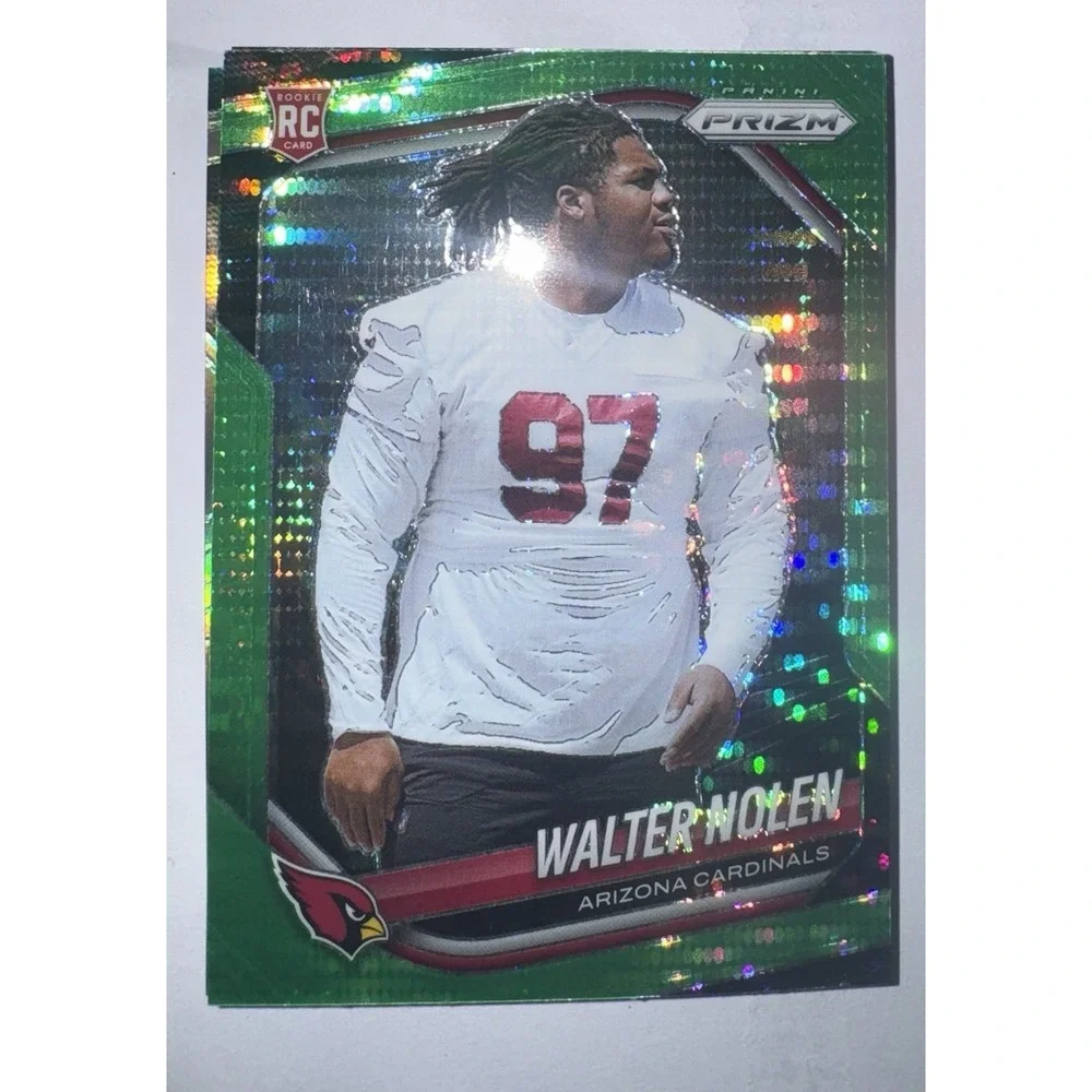 2025 Panini Prizm Walter Nolen Neon‎ Green Pulsar RC Cardinals